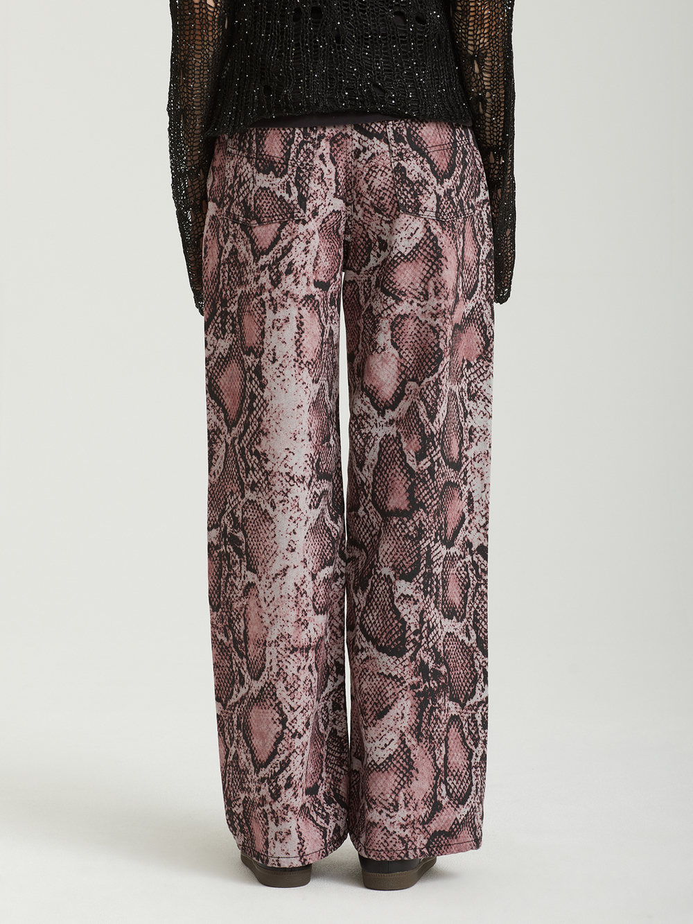 Женские Джинсы Release Pink Snake Wash