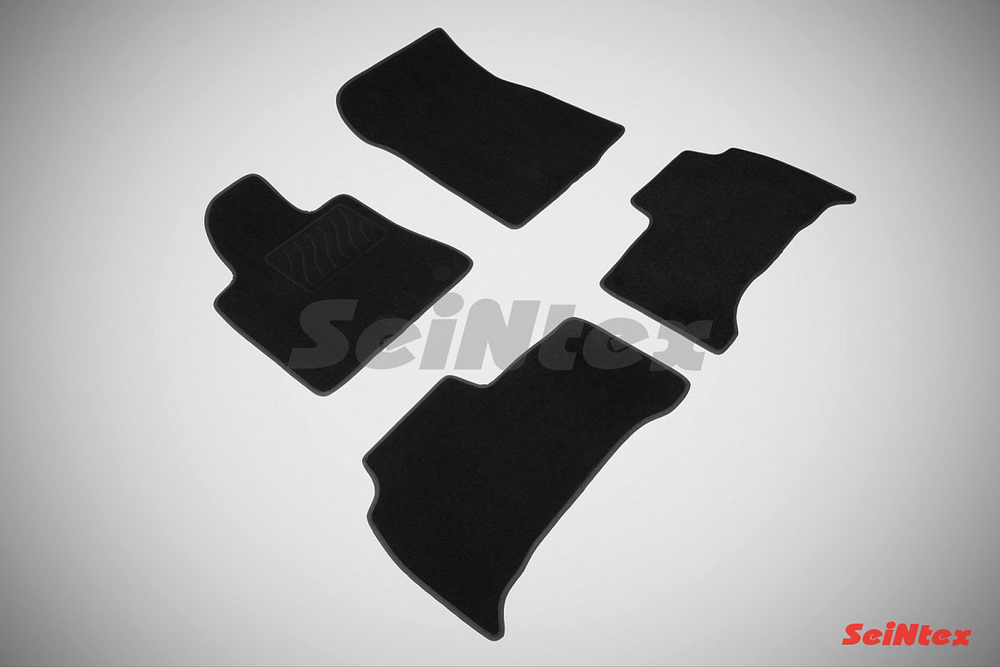 Ворсовые коврики LUX для Toyota Land Cruiser 200 2007-2012, Seintex.87116