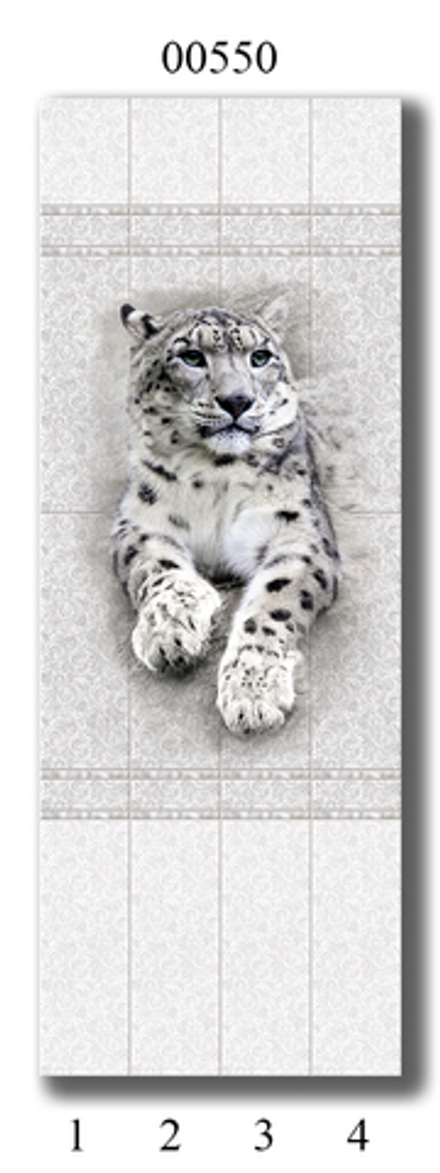 Панель из ПВХ Panda "Белые кружева" арт.00550