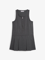 Сарафан школьный на молнии для девочки Next 311-160, Серый