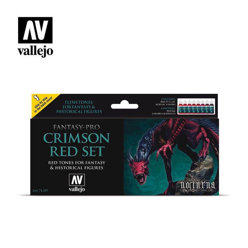 Fantasy Pro Crimson Red Set