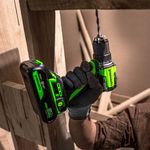 Дрель-шуруповерт акк. Greenworks DD560, 24V, б/щет, 30/60 Нм,13мм, Anti-kickback,1х4Ач,ЗУ,кор (3708407CUB)