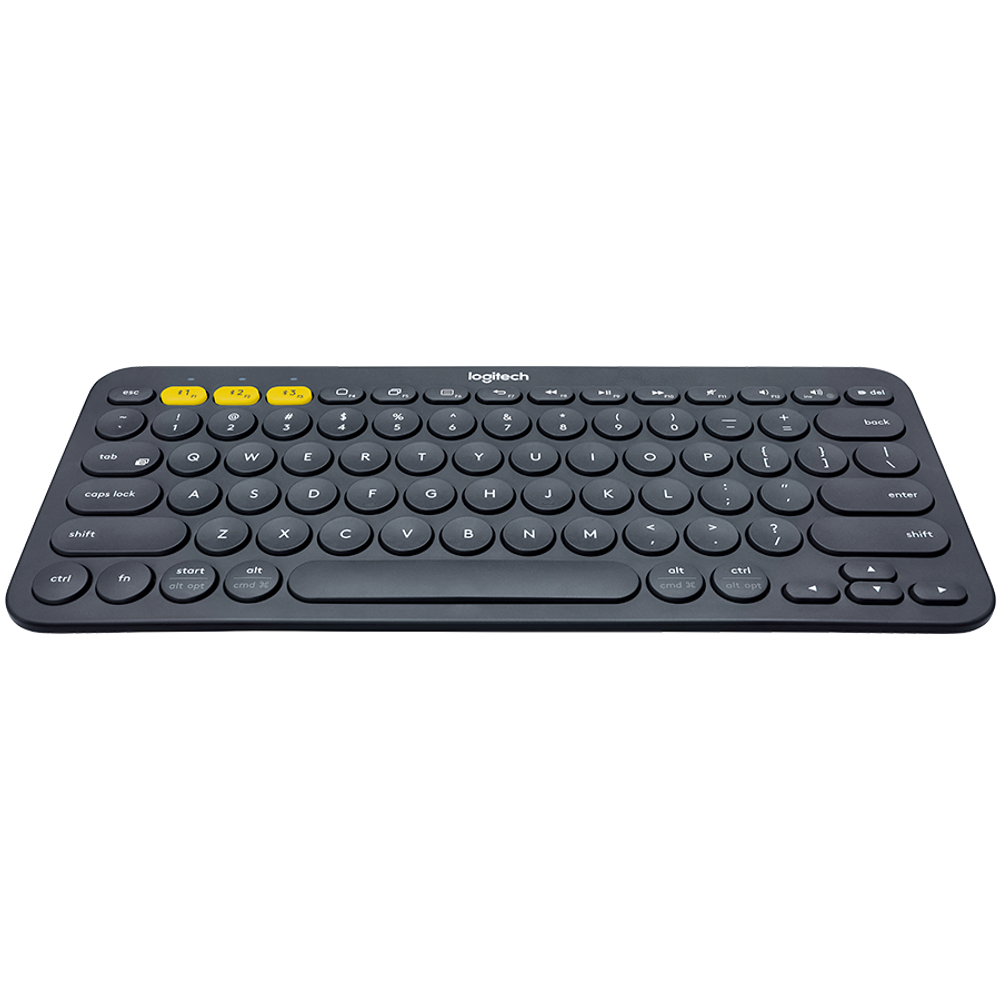 LOGITECH K380 Multi-Device Bluetooth Keyboard - DARK GREY - RUS