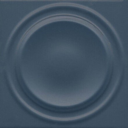 Декор Аква Альта 2 синий матовый структура (OBE004)