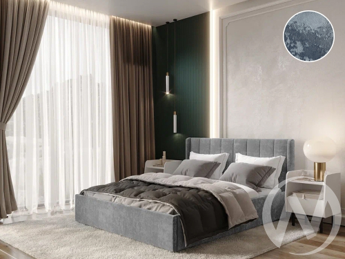 Кровать 1;6 КР-18 Версаль (стальной)