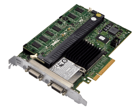 Контроллер Dell 0FU022 PERC 6/E 512MB SAS RAID