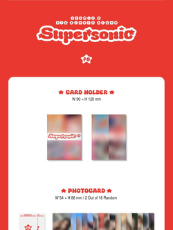 Альбом fromis_9 - SUPERSONIC 3rd Single Album WVS ALBUMS RANDOM Version