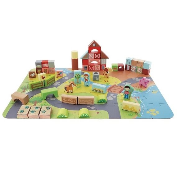 61716 &quot;TOWAR&quot; - Zabawka drewniana - Oh!Blocks Farm - Multi