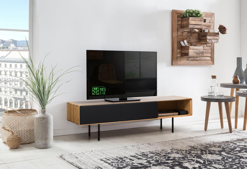 Тумба под ТВ Киото 3.0.2 из массива дуба