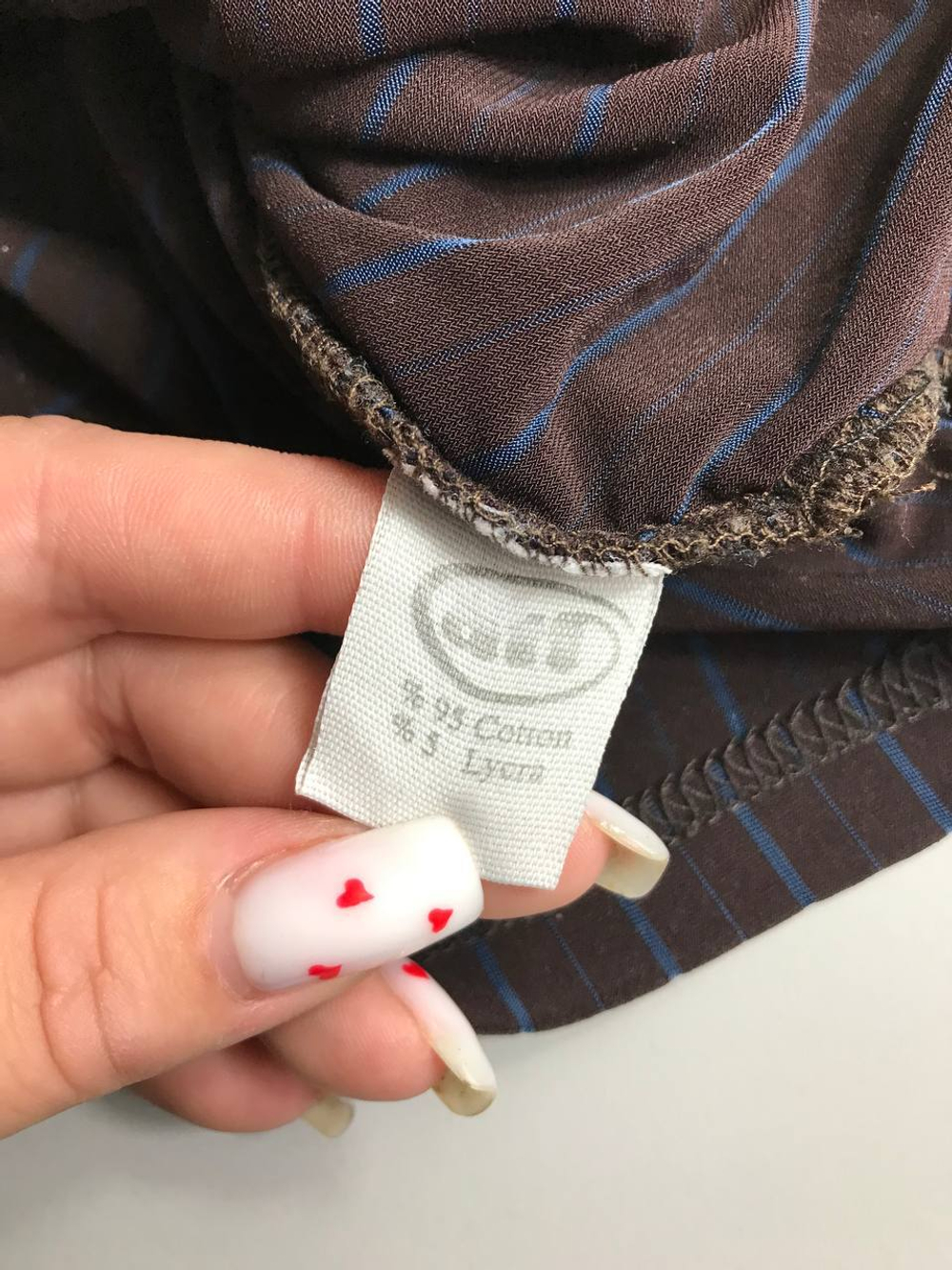 Блузка att в благородную полоску, в самом модном оттенке этого сезона 42-44 размер