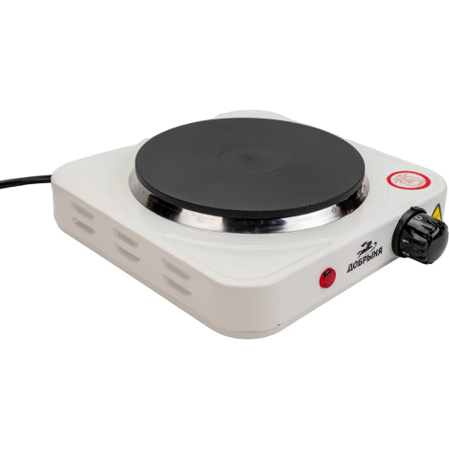 Плитка электрическая (1 конф.) Добрыня DO-2206W белая