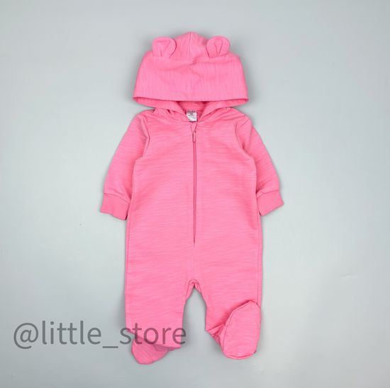 Комбинезон из футера, Клубничное суфле