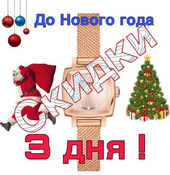 До Нового Года осталось 3 дня !
