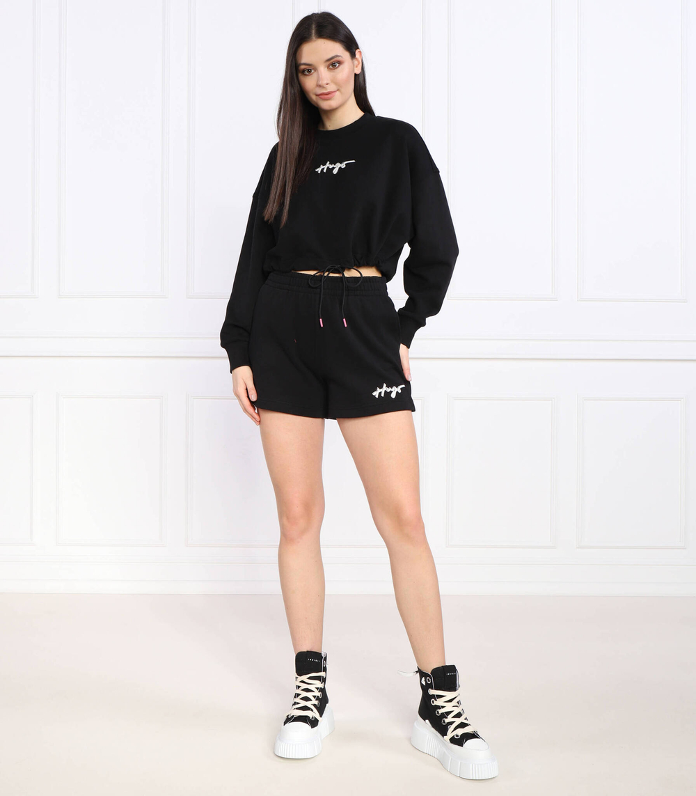 шорты nashari HUGO - черный(50486319)