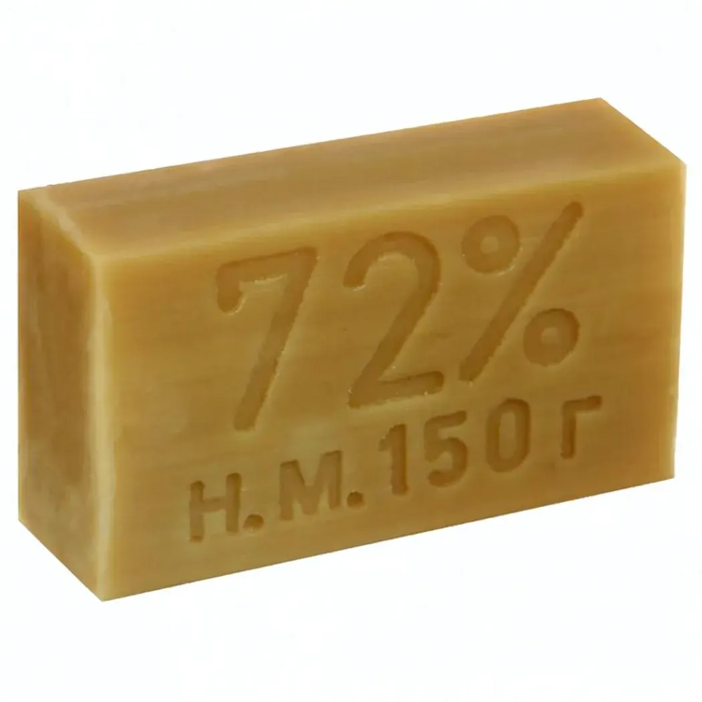 Мыло хоз НМЖК 72% 150г б/уп коробка (72)