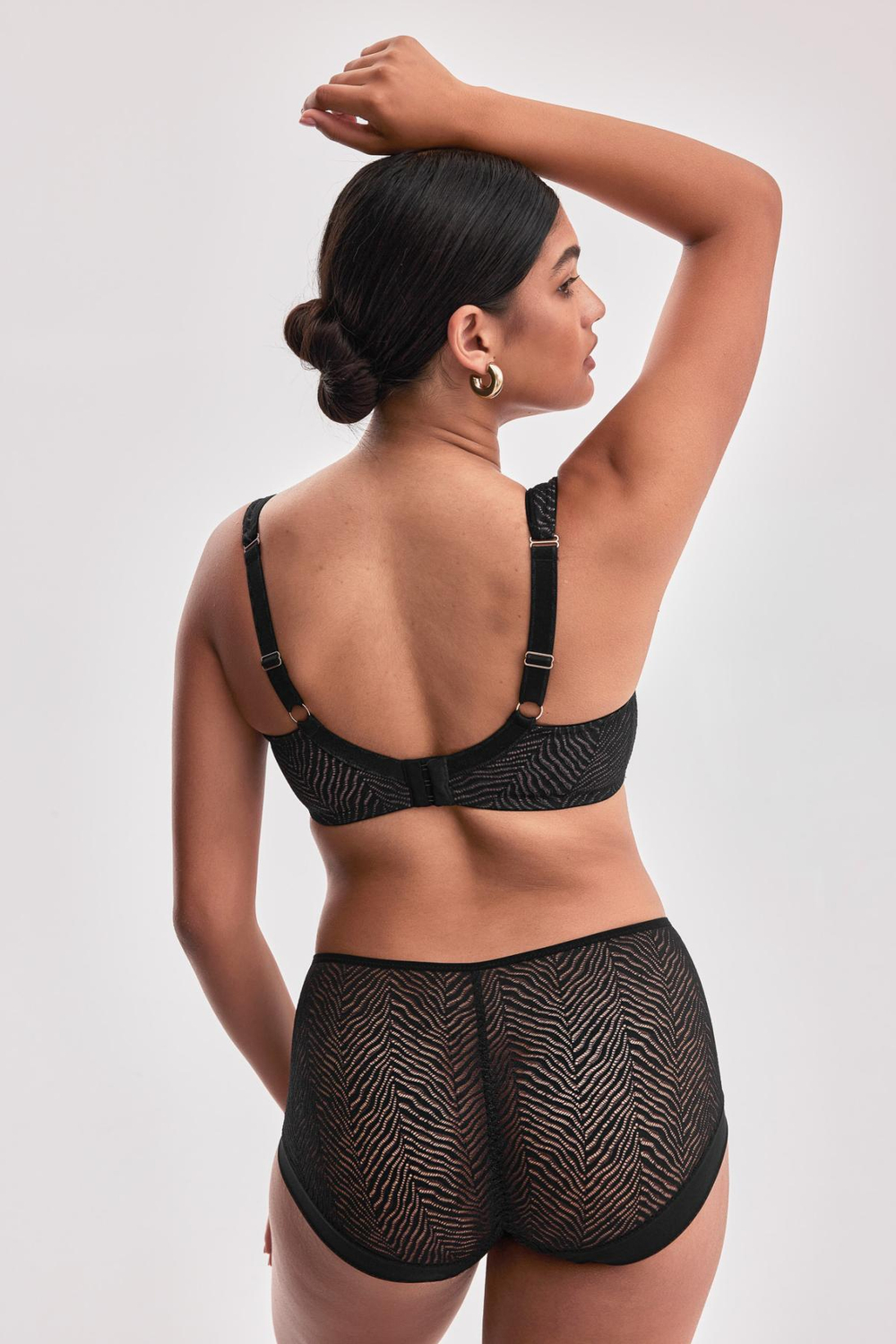 Черный бюстгальтер с мягкой plus size чашкой Celeste (Размер: 100F) (Цвет: черный)