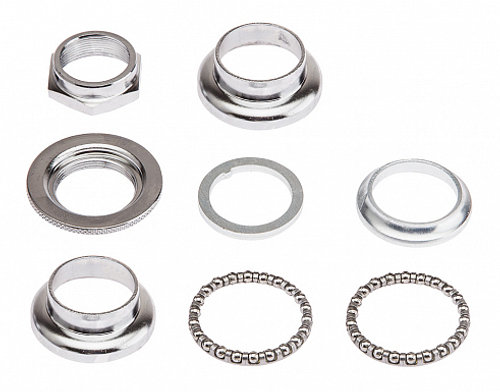 Детали рулевой колонки 1" резьбовая FP-H501 FEIMIN стальная хромированная