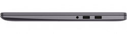 Ноутбук Huawei MateBook D 15 53012TLV Intel Core i5 1135G7, 2.4 GHz - 4.2 GHz, 8192 Mb, 15.6" Full HD 1920x1080, 256 Gb SSD, DVD нет, Intel Iris Xe Graphics, Windows 11 Home, серый