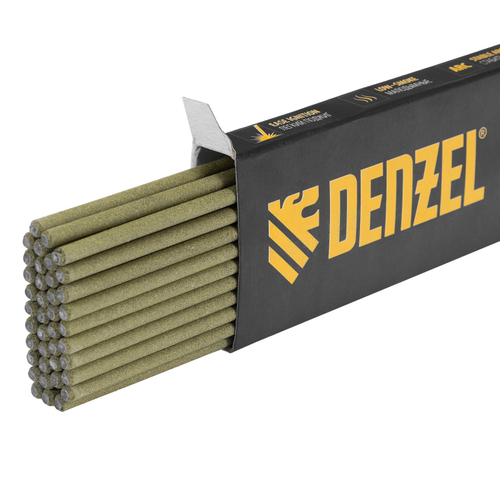 DENZEL Электроды DER-46 Goldline диаметр 3мм 1кг рутил-целлюлозное покрытие