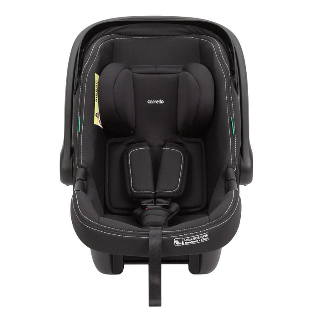 Коляска Carrello Vector CRL-6550 Ammonite AY329 Pro Absolute Black с базой Isofix 3 в 1 Pearl Black