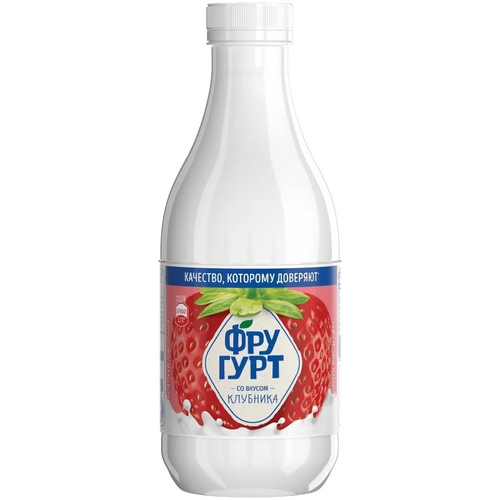 Продукт к/м "Фругурт" Клубника 1% 930г