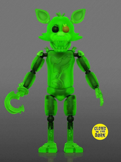 Фигурка Funko Action Figure FNAF S7 Radioactive Foxy (GW) 59684