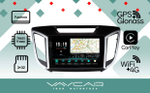 Магнитола для Hyundai Creta 2016-2021 (рамка 9) - Vaycar VA23-9407 на Android 13, 8-ядер, 4G SIM-слот