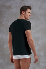 Футболка с вырезом-лодочкой Doreanse Premium (Размер: S) (Цвет: черный)