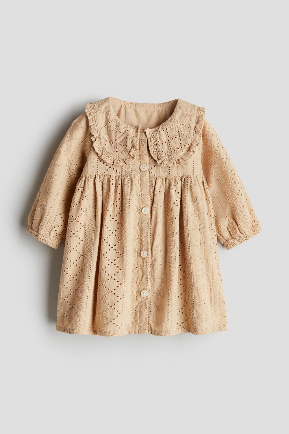 Хлопчатобумажное платье от broderie anglaise