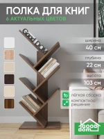 Полка напольная для книг