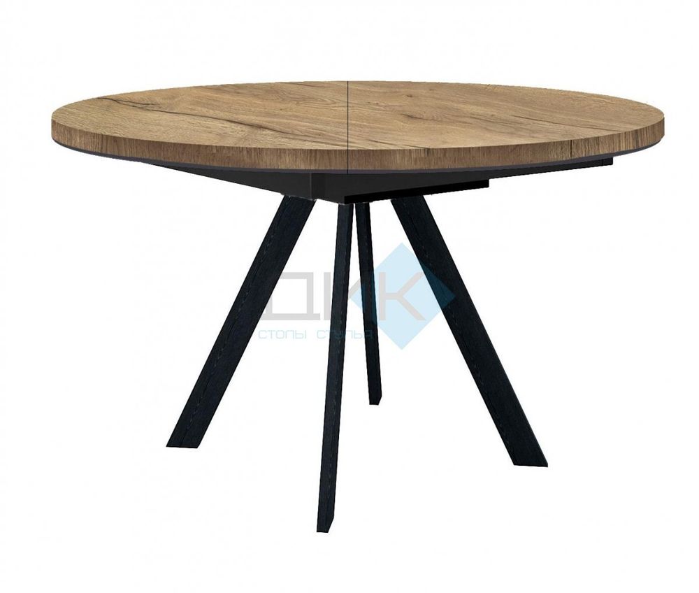 Стол DikLine RD120 опоры чёрные