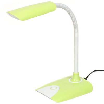 Светильник настольный на подставке, 6 Вт, зеленый, 712, SPE16941-01-146/1