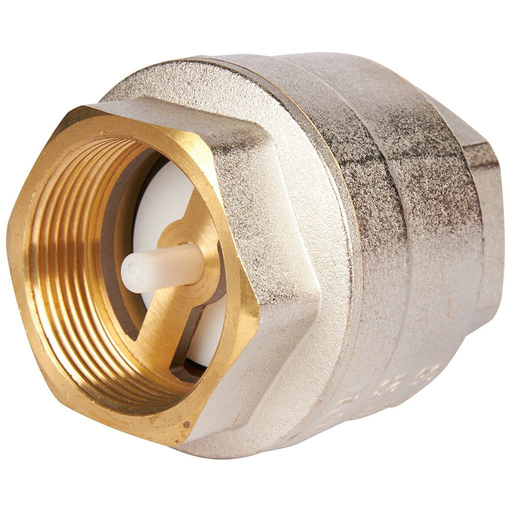 ROMMER Обратный клапан 1 1/2" пружинный муфтовый с пластиковым седлом