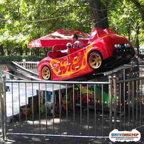 Летающая машина для детей «Пламя Скорости», 8 мест, 8×5×2,3 м