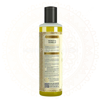 Шампунь для волос Khadi Natural Мед и Ваниль Honey and Vanilla 210 мл