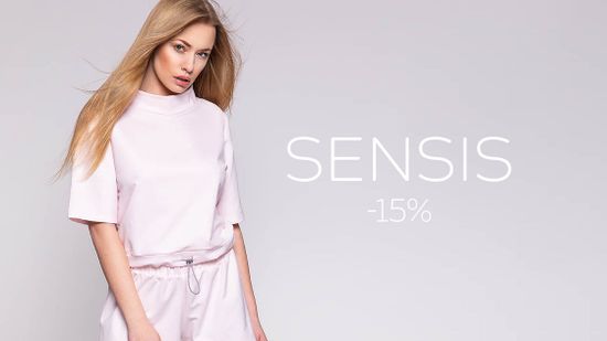 Скидка 15% на бренд Sensis 💕