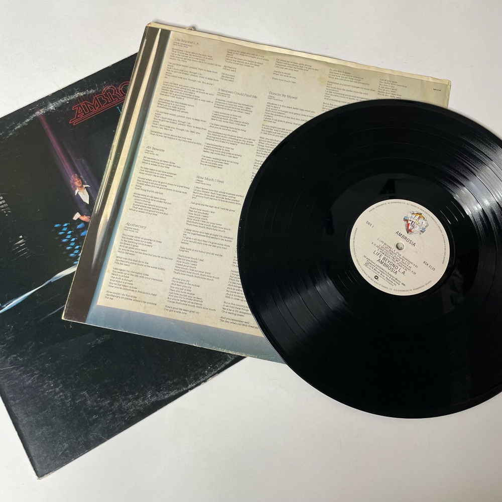Винтажная виниловая пластинка LP Ambrosia Life Beyond L.A. (Canada 1978)