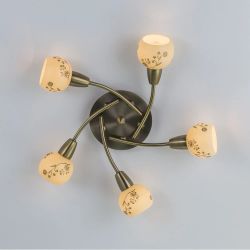 Citilux Соната CL520153 Люстра потолочная Бронза