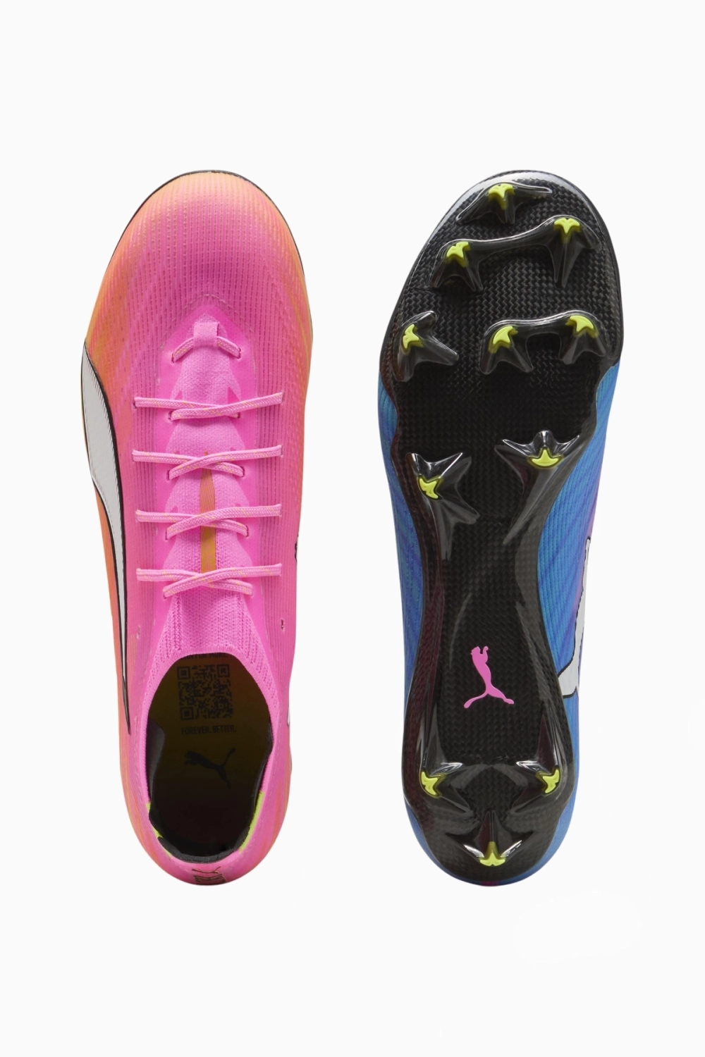 Бутсы Puma Ultra 6 Carbon FG - розовый