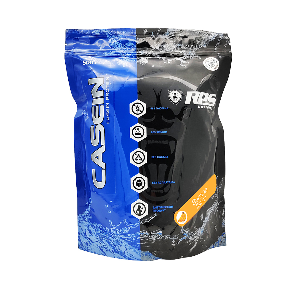 КАЗЕИН 500г ПАКЕТ, CASEIN RPS NUTRITION