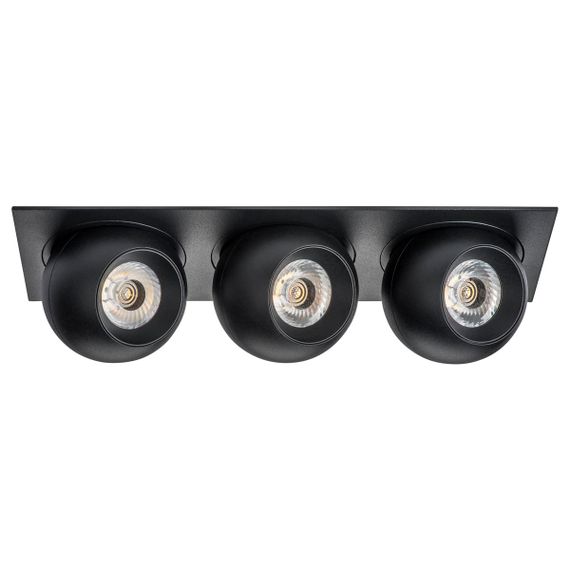 Комплект из светильника и рамки Lightstar Intero Ball (217537+217072+217072+217072) i537727272