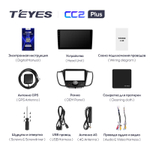 Teyes CC2 Plus 9"для Ford Kuga 2, Escape 3 2012-2019