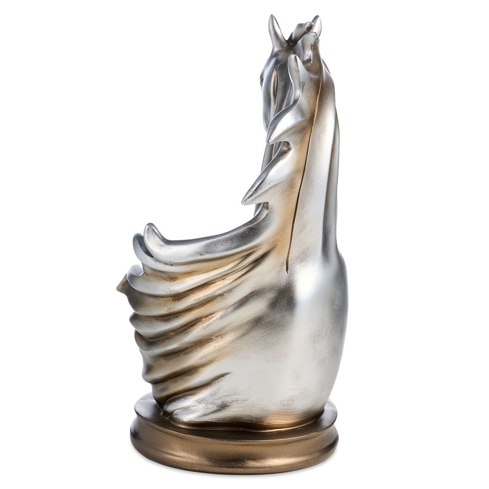 ПОДСТАВКА ПОД БУТЫЛКУ "ЛОШАДЬ" 19,5*16*29,8 СМ