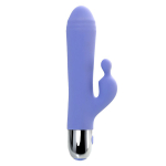 Сиреневый вибратор 17,5см с клиторальной стимуляцией ToyFa Flovetta Crocus 457708