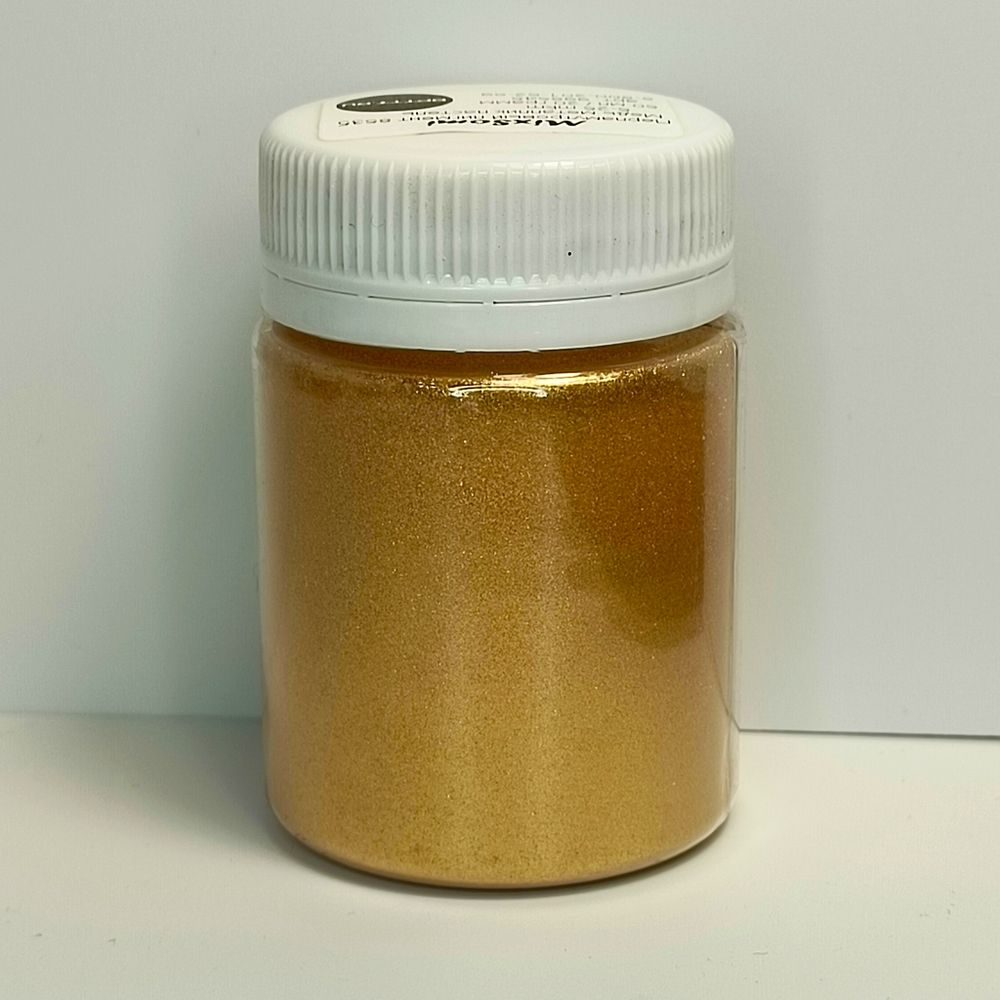 Пигмент 8857 - Золото тёмное мерцающее - универсальный