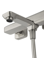 Смеситель для ванны с душем WONZON & WOGHAND DIAMOND, Брашированный никель (WW-88639011-BN)