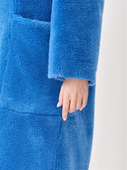 Шуба женская чебурашка тедди  эко