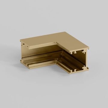Коннектор угловой внутренний для накладного шинопровода 85225/00 латунь Brass Line Magnetic Elektrostandard