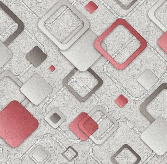 Обои Ромбы 5 бум 0,53х10 6275-5  сер