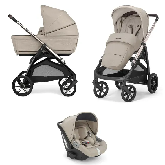 Коляска Inglesina Aptica 3 в 1 Pashmina Beige Darwin i-Size